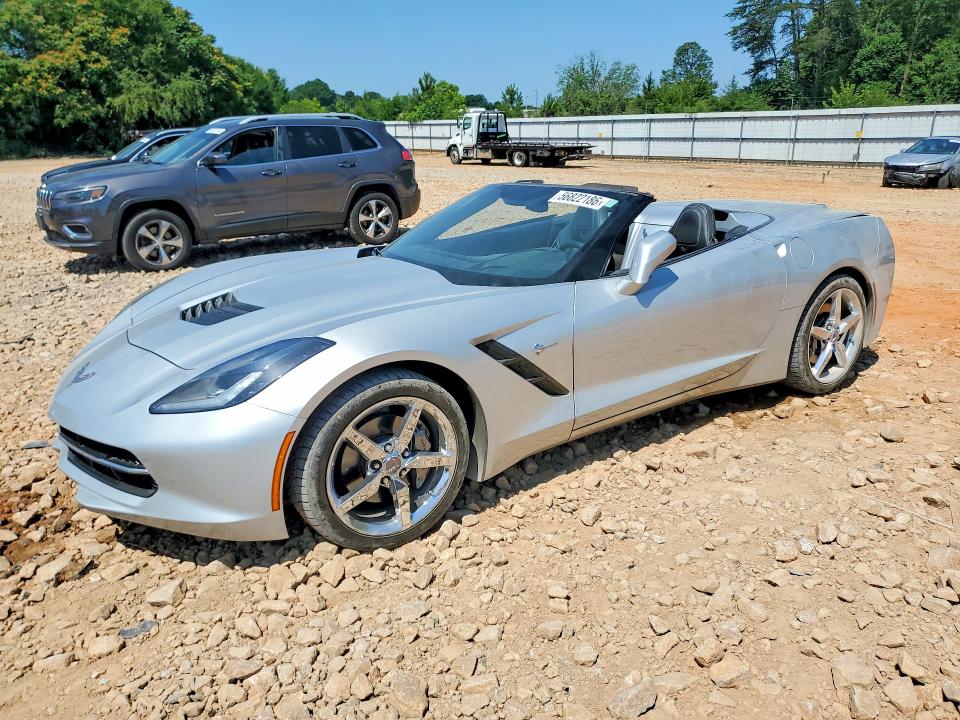 56822186 :رقم المزاد ، 1G1YD3D73E5133791 vin ، 2014 Chevrolet Corvette مزاد بيع