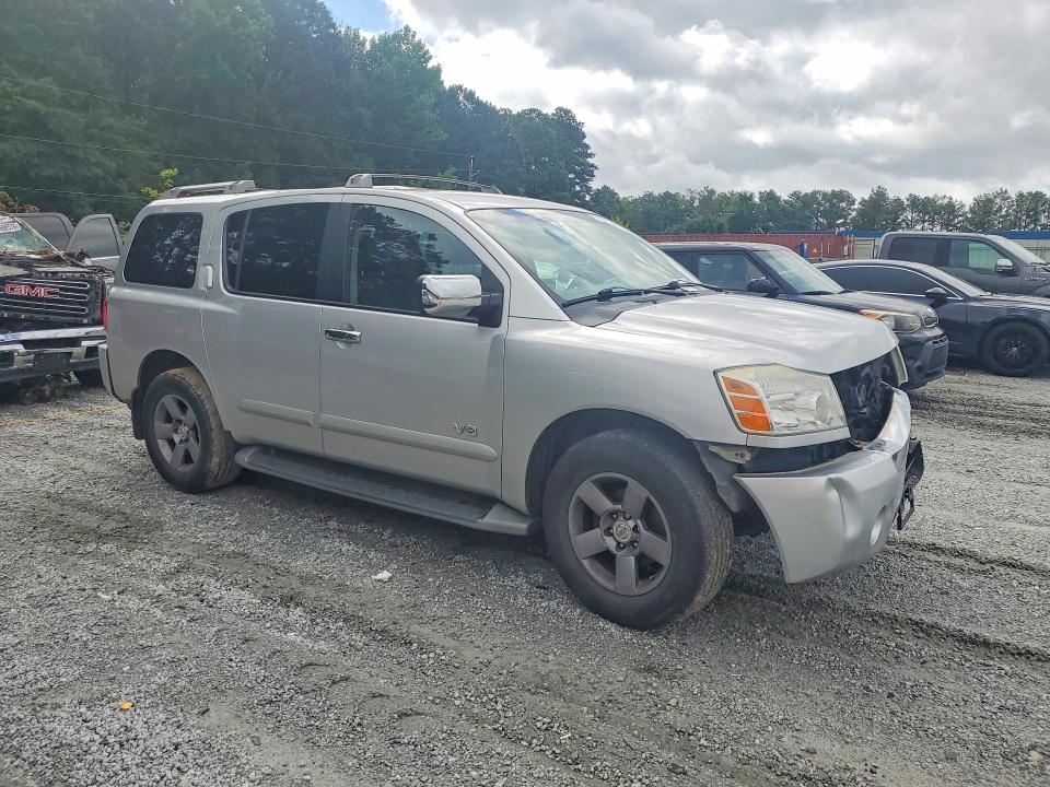 2005 Nissan Armada მანქანა იყიდება აუქციონზე, vin: 5N1AA08A75N713160, აუქციონის ნომერი: 57585126