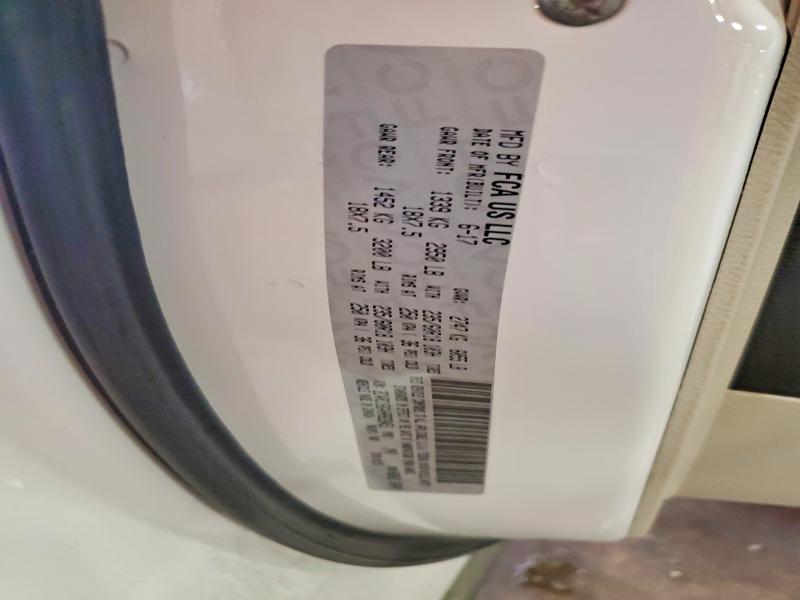 56407016 :رقم المزاد ، 2C4RC1BG4HR823451 vin ، 2017 Chrysler Pacifica مزاد بيع