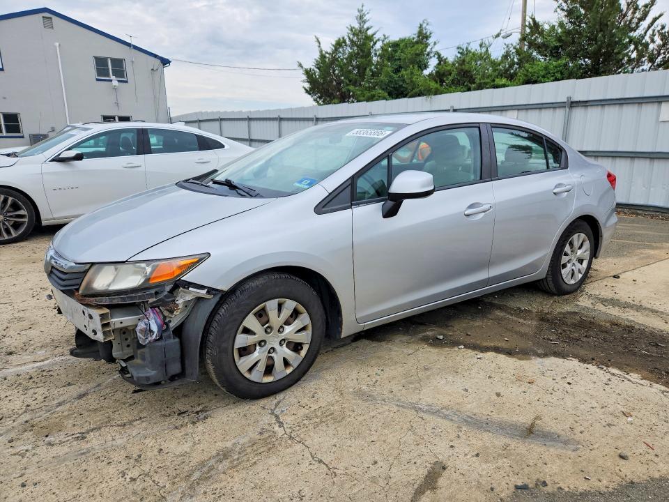Auction sale of the 2012 Honda Civic, vin: 19XFB2F50CE347715, lot number: 58365866