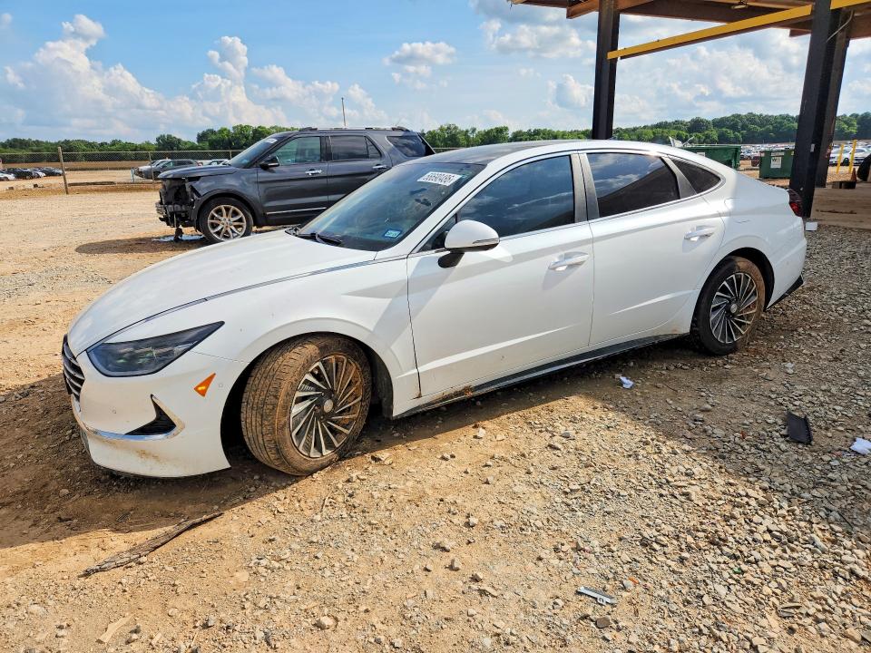 2022 Hyundai Sonata Hybrid მანქანა იყიდება აუქციონზე, vin: KMHL54JJ7NA053014, აუქციონის ნომერი: 56690486