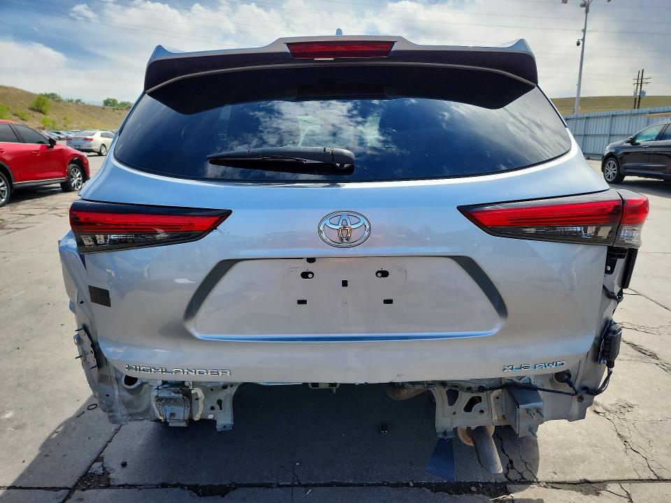 57959716 :رقم المزاد ، 5TDGZRBH3NS163967 vin ، 2022 Toyota Highlander مزاد بيع