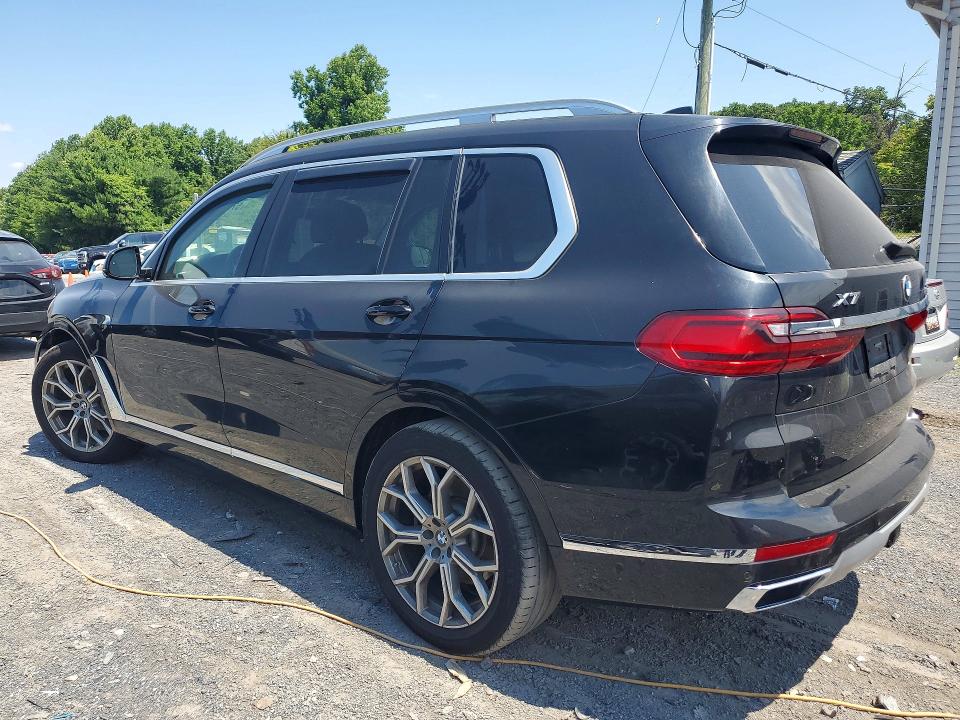 57598026 :رقم المزاد ، 5UXCX4C54KLS36044 vin ، 2019 Bmw X7 مزاد بيع