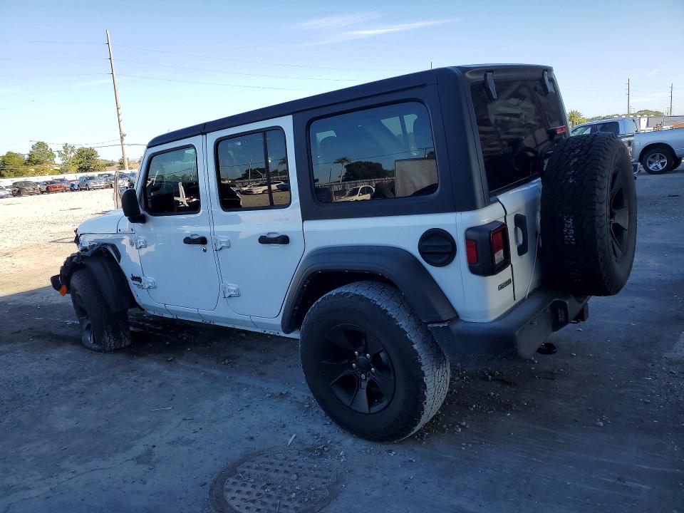 58280886 :رقم المزاد ، 1C4HJXDMXMW727283 vin ، 2021 Jeep Wrangler Unlimited مزاد بيع