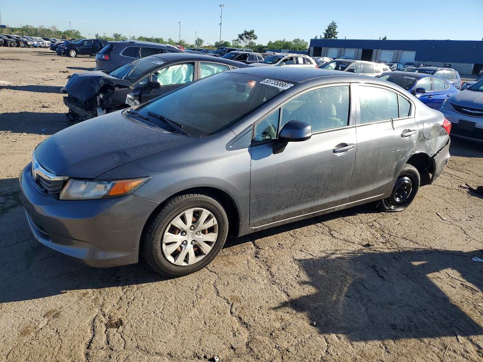 2012 Honda Civic მანქანა იყიდება აუქციონზე, vin: 19XFB2F55CE095282, აუქციონის ნომერი: 55735866