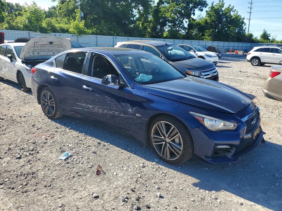 Продажа на аукционе авто 2017 Infiniti Q50, vin: JN1EV7AR3HM839340, номер лота: 55349346
