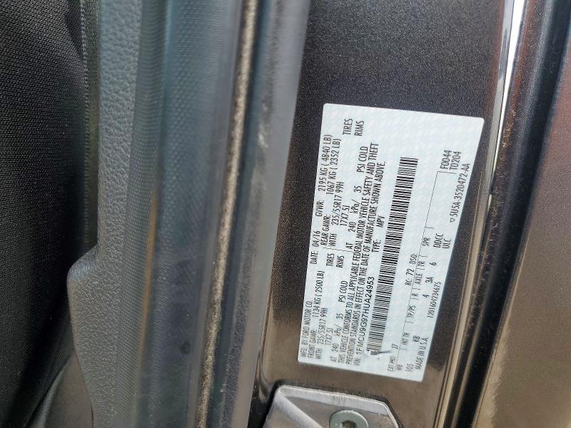 Продаж на аукціоні авто 2017 Ford Escape, vin: 1FMCU9G97HUA24953, номер лоту: 56241906
