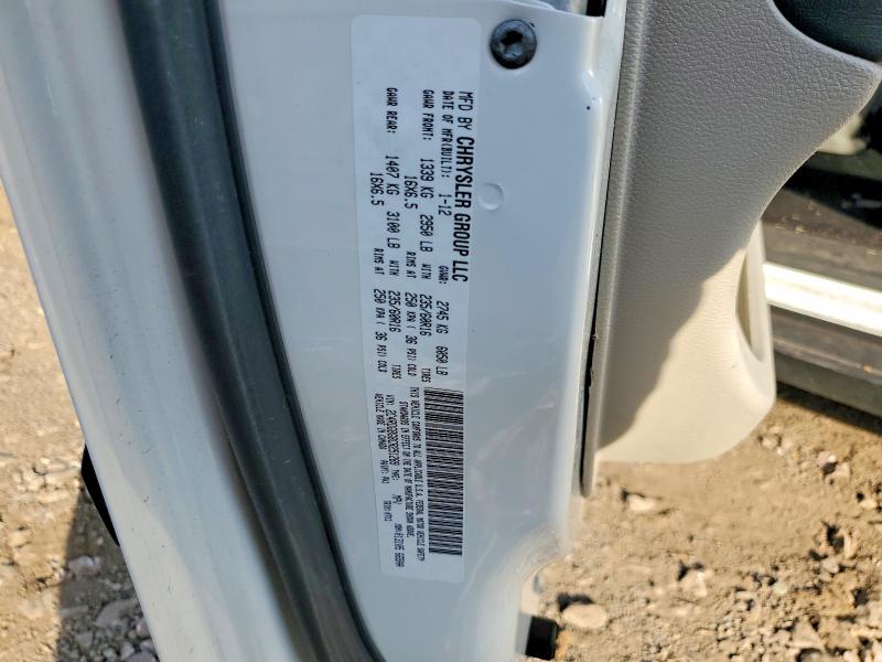 2012 Dodge Grand Caravan მანქანა იყიდება აუქციონზე, vin: 2C4RDGBG8CR251289, აუქციონის ნომერი: 85963205