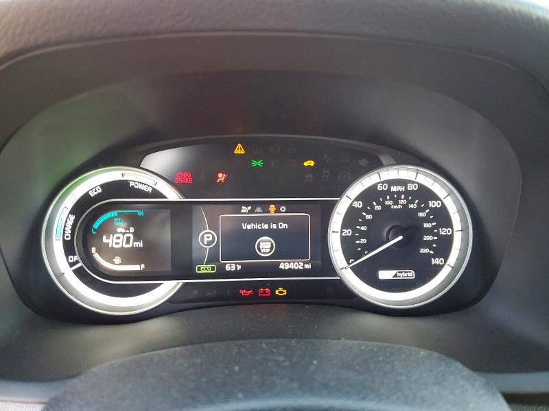 2019 Kia Niro მანქანა იყიდება აუქციონზე, vin: KNDCB3LC3K5322099, აუქციონის ნომერი: 57267326