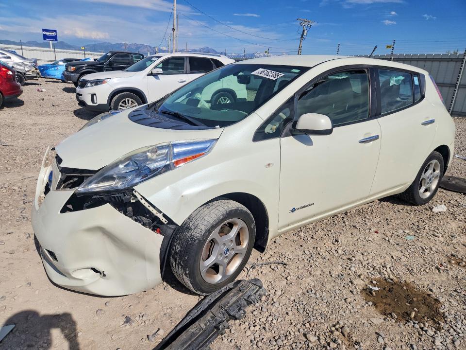 2012 Nissan Leaf მანქანა იყიდება აუქციონზე, vin: JN1AZ0CP9CT027044, აუქციონის ნომერი: 59362406