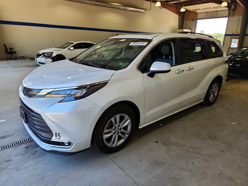 55853566 :رقم المزاد ، 5TDJRKEC2RS183520 vin ، 2024 Toyota Sienna مزاد بيع
