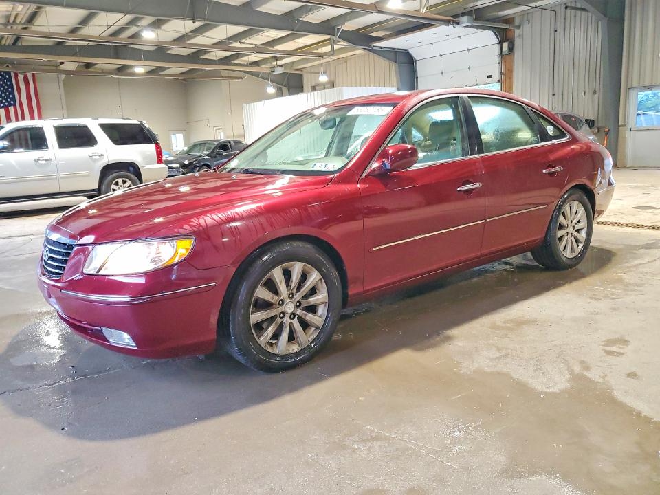 2009 Hyundai Azera მანქანა იყიდება აუქციონზე, vin: KMHFC46D69A380399, აუქციონის ნომერი: 56860186