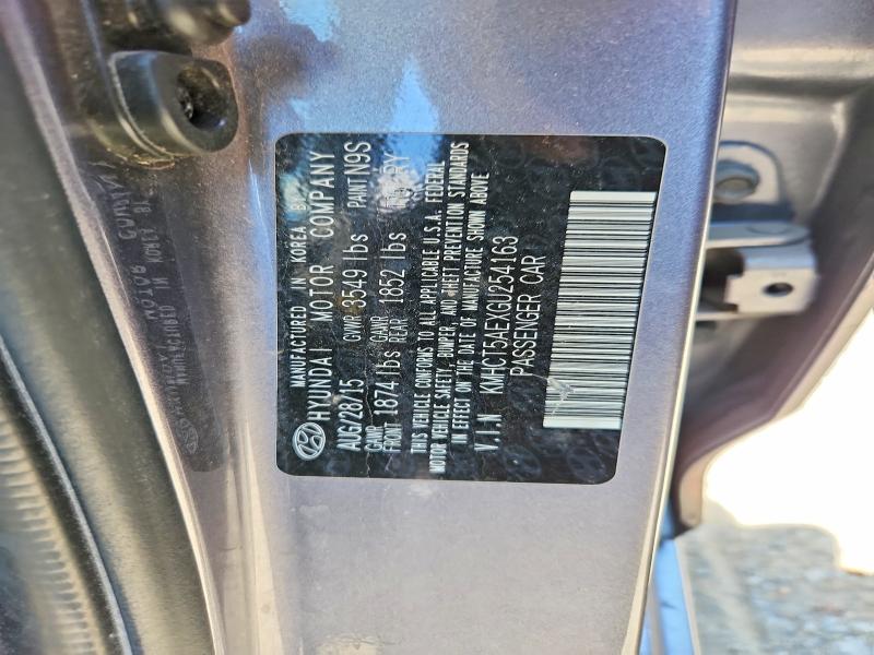 Aukcja sprzedaży 2016 Hyundai Accent, vin: KMHCT5AEXGU254163, numer aukcji: 57609266