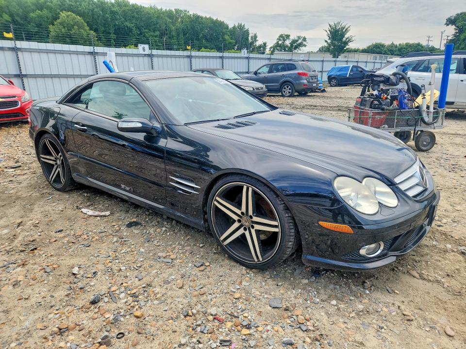 2007 Mercedes-benz Sl მანქანა იყიდება აუქციონზე, vin: WDBSK71F77F120415, აუქციონის ნომერი: 57438926