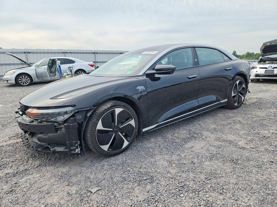 2023 Lucid Motors Air მანქანა იყიდება აუქციონზე, vin: 50EA1TEA3PA004760, აუქციონის ნომერი: 57581306