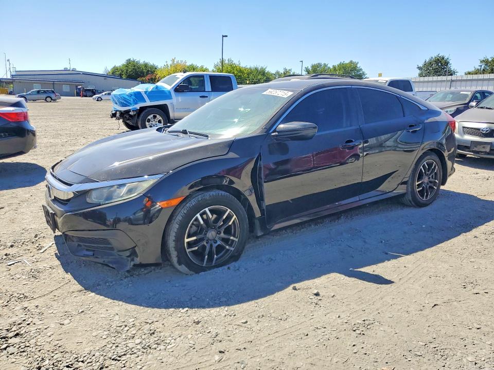 2017 Honda Civic მანქანა იყიდება აუქციონზე, vin: 2HGFC2F58HH571454, აუქციონის ნომერი: 59257216