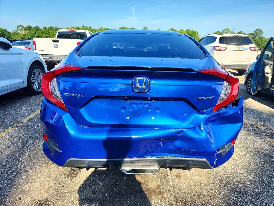 58405756 :رقم المزاد ، 2HGFC2F85KH566536 vin ، 2019 Honda Civic مزاد بيع