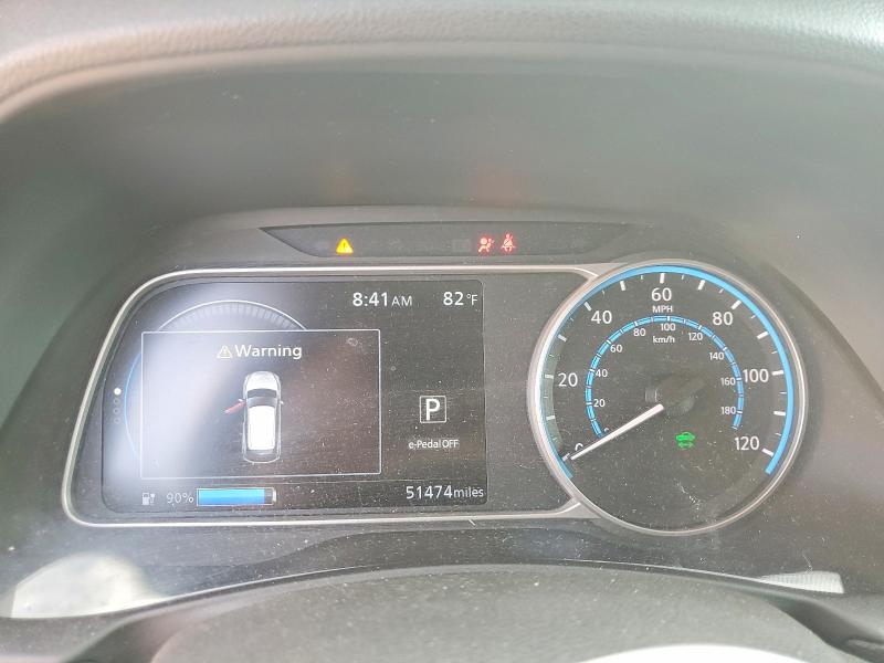 2021 Nissan Leaf მანქანა იყიდება აუქციონზე, vin: 1N4AZ1CV6MC554208, აუქციონის ნომერი: 55656026