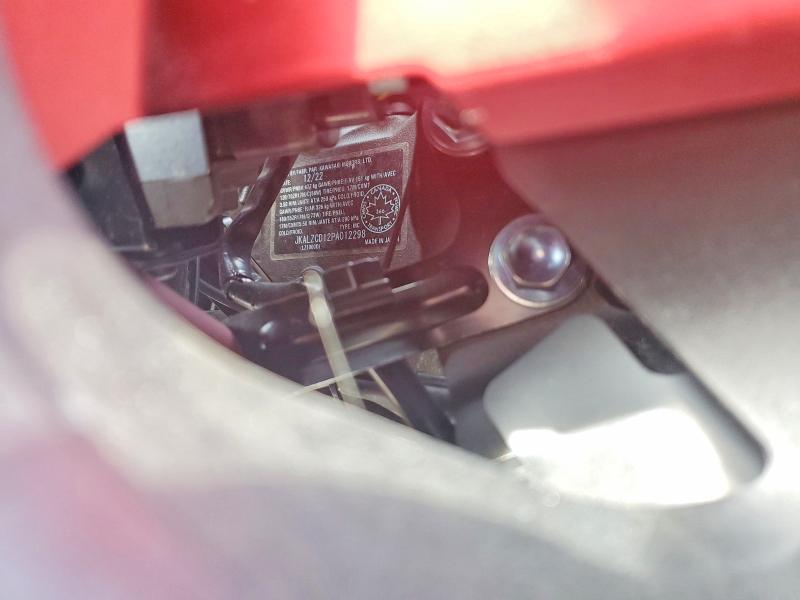 2023 Kawasaki Klz1000 მანქანა იყიდება აუქციონზე, vin: JKALZCD12PA012298, აუქციონის ნომერი: 58260946