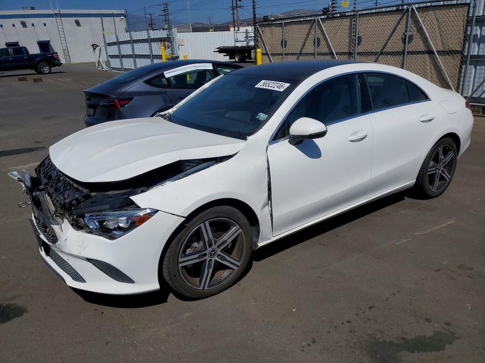 2020 Mercedes-benz Cla მანქანა იყიდება აუქციონზე, vin: W1K5J4GB4LN089912, აუქციონის ნომერი: 56522246