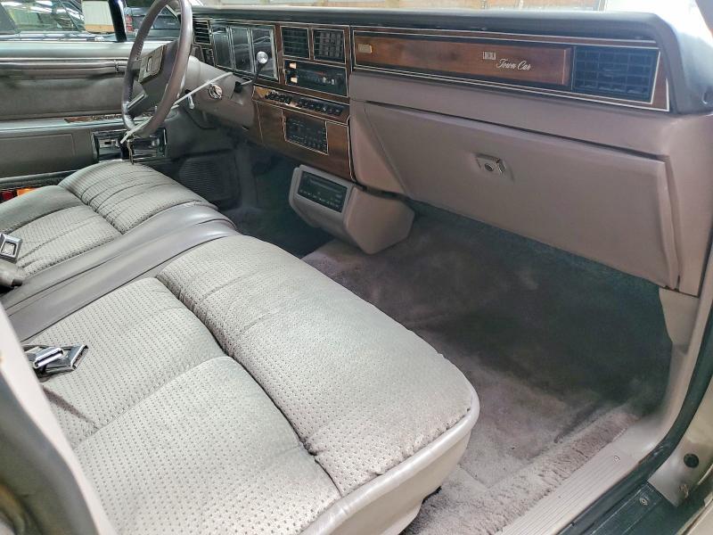 1989 Lincoln Town Car მანქანა იყიდება აუქციონზე, vin: 1LNBM83F7KY627418, აუქციონის ნომერი: 58334436