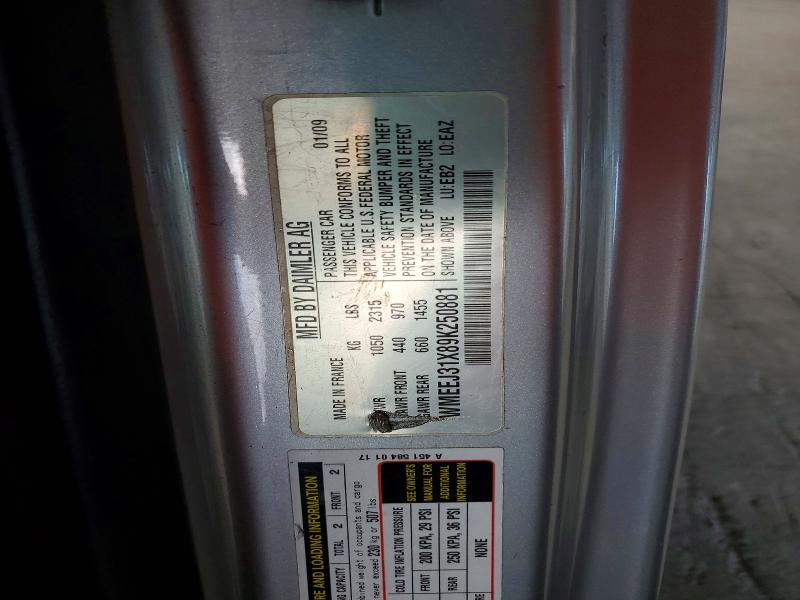 Продажа на аукционе авто 2009 Smart Fortwo, vin: WMEEJ31X89K250881, номер лота: 58276186