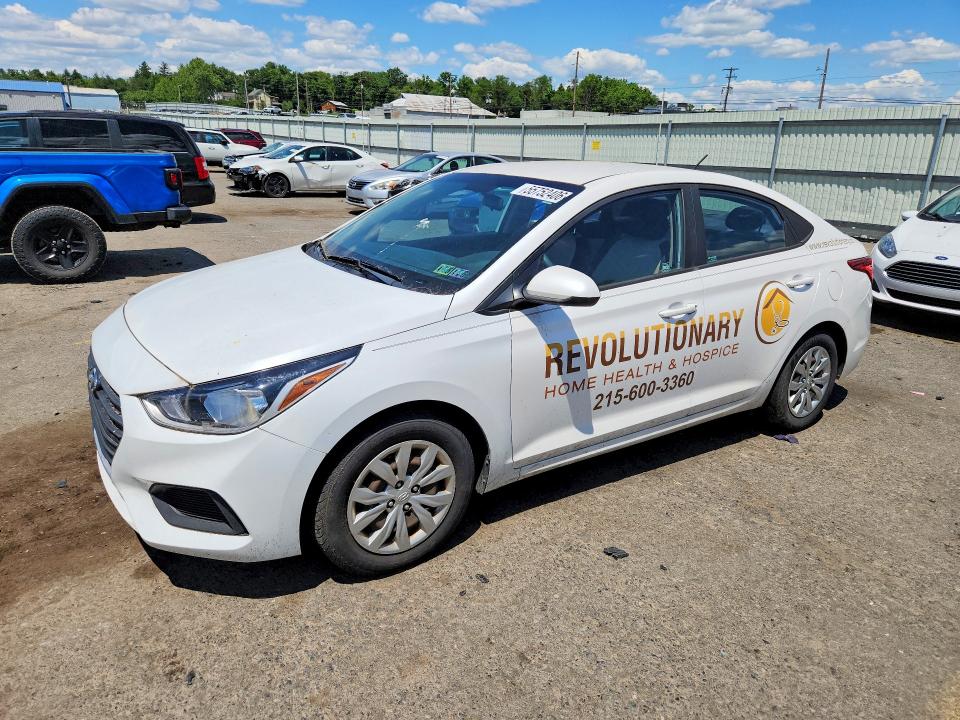 Продаж на аукціоні авто 2019 Hyundai Accent, vin: 3KPC24A30KE071183, номер лоту: 55752406