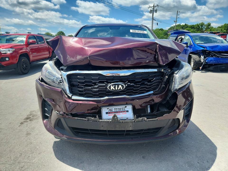 2020 Kia Sorento მანქანა იყიდება აუქციონზე, vin: 5XYPG4A52LG609536, აუქციონის ნომერი: 58016356