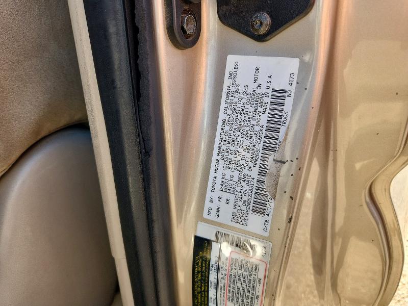 2005 Toyota Tacoma მანქანა იყიდება აუქციონზე, vin: 5TETX62N05Z085174, აუქციონის ნომერი: 56857236