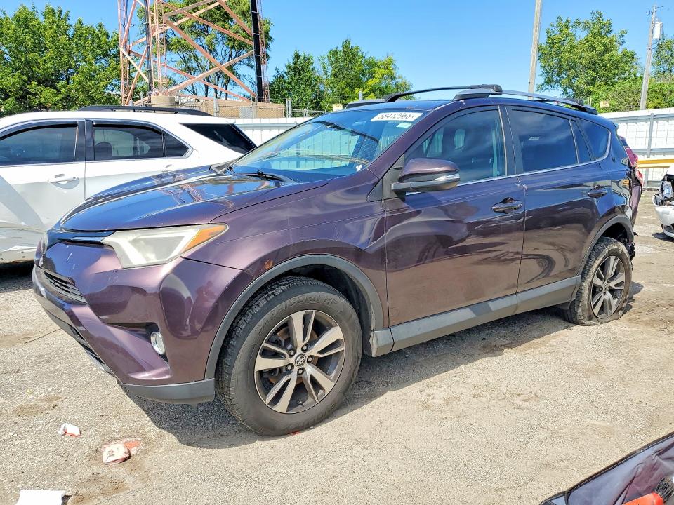 58412966 :رقم المزاد ، 2T3WFREV2JW455513 vin ، 2018 Toyota Rav4 مزاد بيع