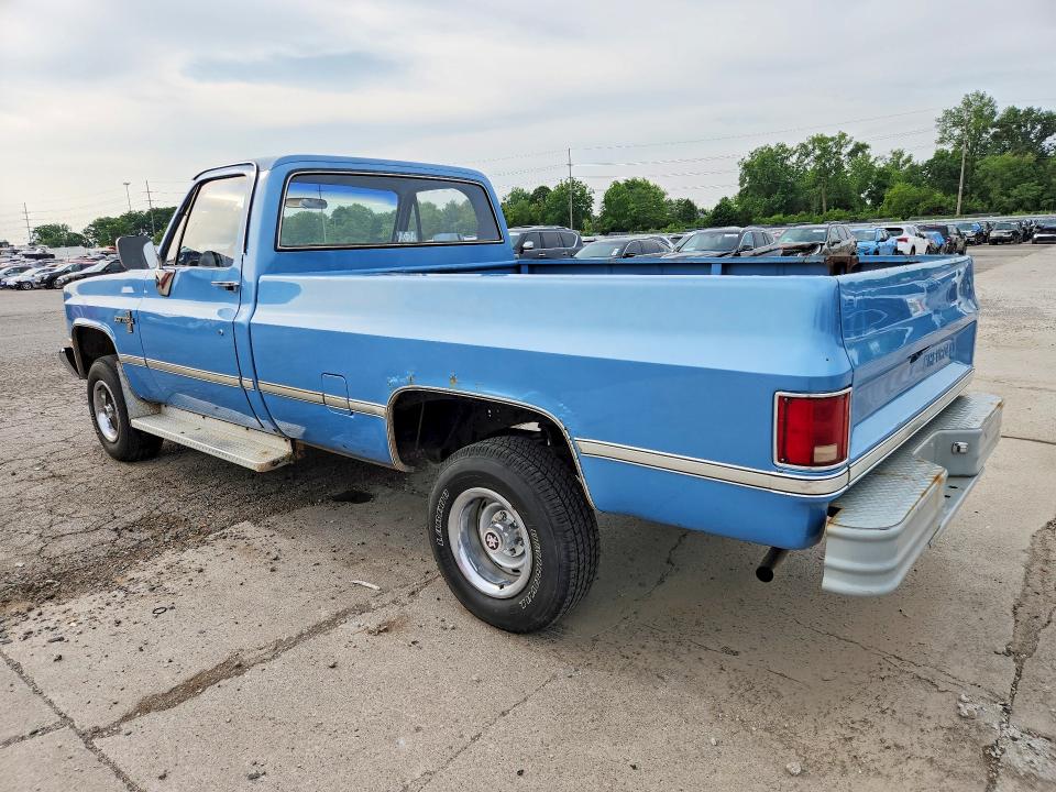 1986 Chevrolet K10 მანქანა იყიდება აუქციონზე, vin: 1GCEK14H4GJ183929, აუქციონის ნომერი: 53888636