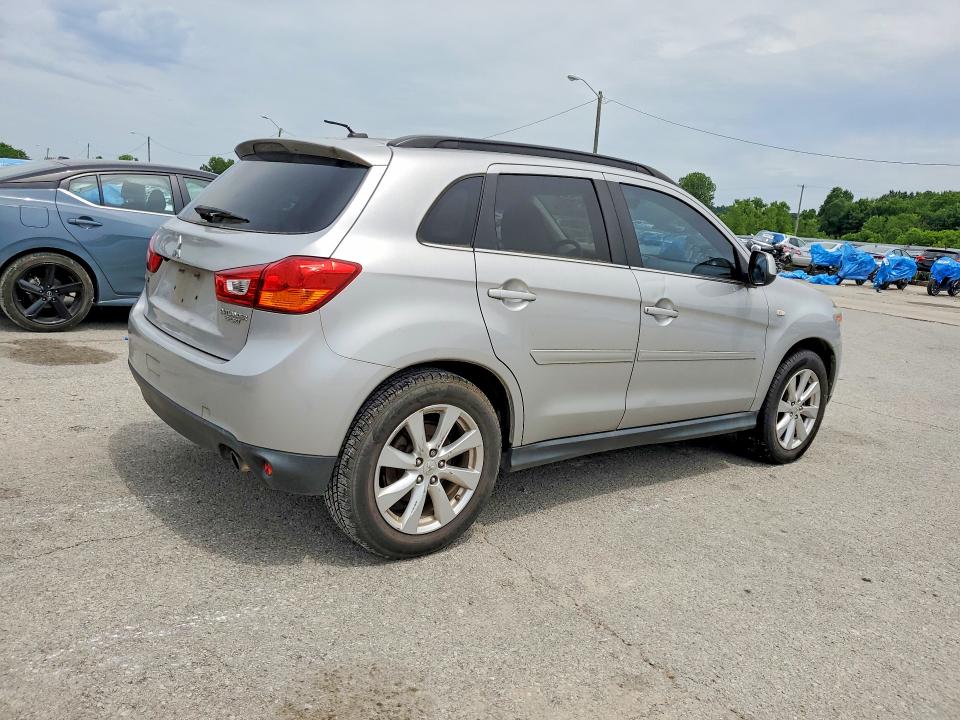 2015 Mitsubishi Outlander Sport მანქანა იყიდება აუქციონზე, vin: 4A4AP4AU9FE015478, აუქციონის ნომერი: 55843196