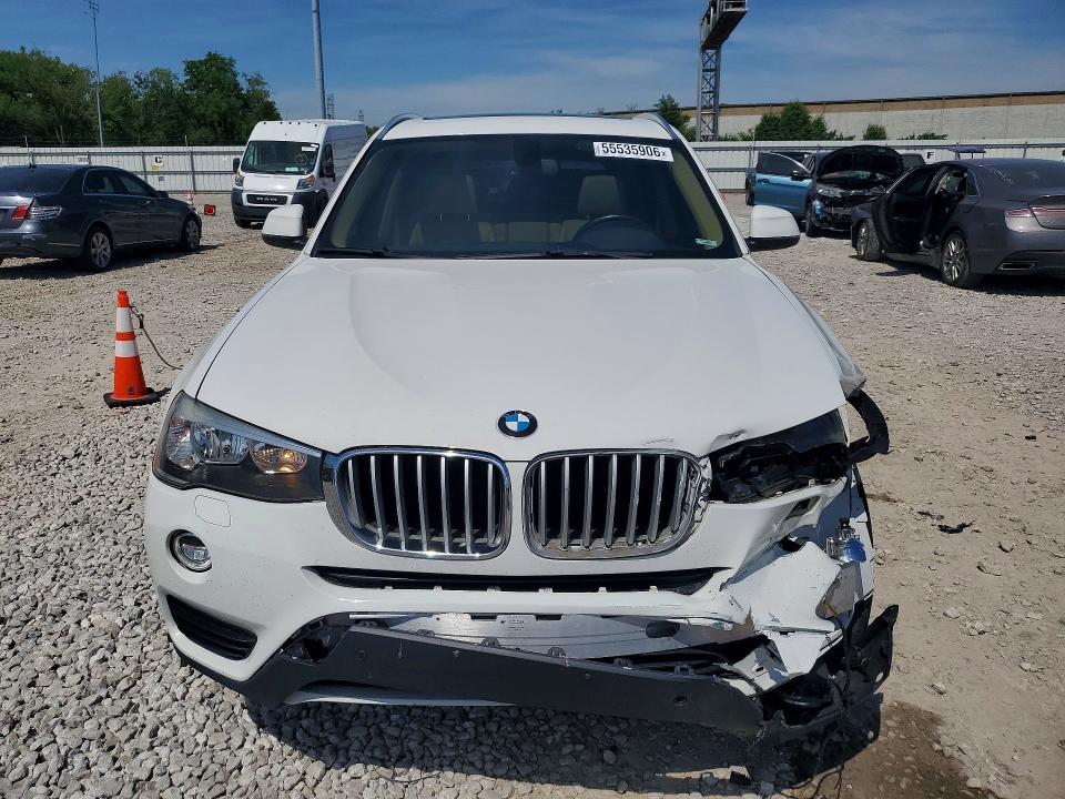 Aukcja sprzedaży 2016 Bmw X3, vin: 5UXWX9C55G0D77596, numer aukcji: 55535906