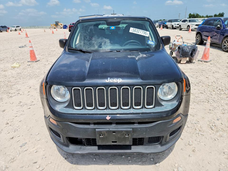 2018 Jeep Renegade მანქანა იყიდება აუქციონზე, vin: ZACCJAAHXJPH06487, აუქციონის ნომერი: 58327796