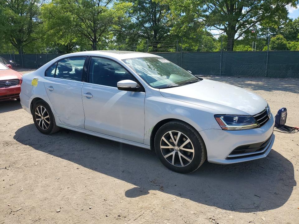2017 Volkswagen Jetta მანქანა იყიდება აუქციონზე, vin: 3VWDB7AJ4HM411693, აუქციონის ნომერი: 55894986