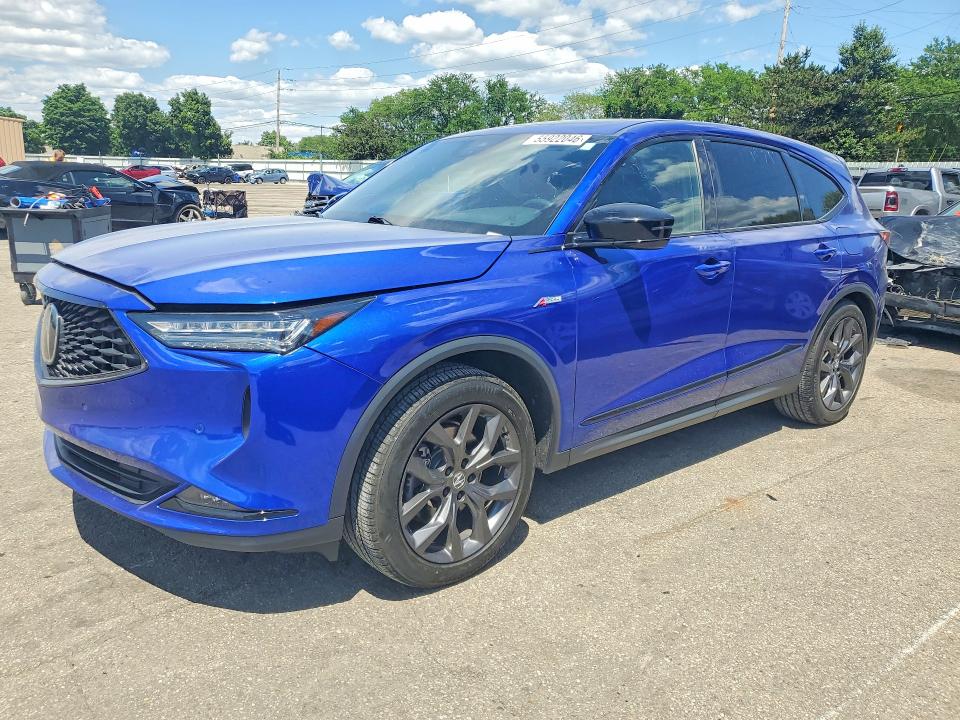 2024 Acura Mdx მანქანა იყიდება აუქციონზე, vin: 5J8YE1H04RL016648, აუქციონის ნომერი: 55922046