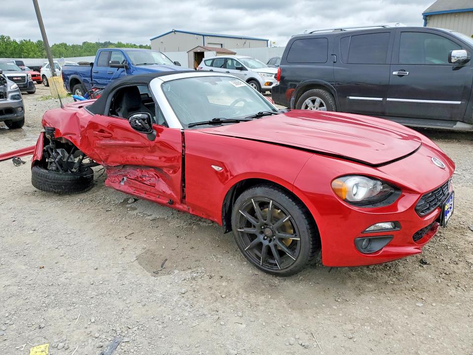 Aukcja sprzedaży 2017 Fiat 124 Spider, vin: JC1NFAEK1H0104090, numer aukcji: 56069496