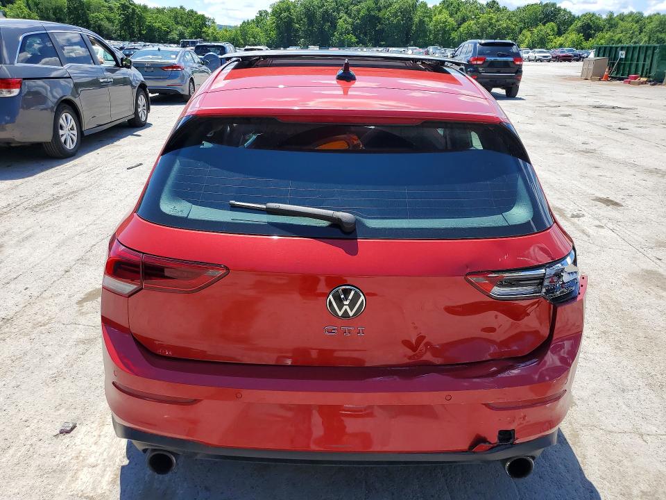 2022 Volkswagen Gti მანქანა იყიდება აუქციონზე, vin: WVW587CD6NW149006, აუქციონის ნომერი: 58539276