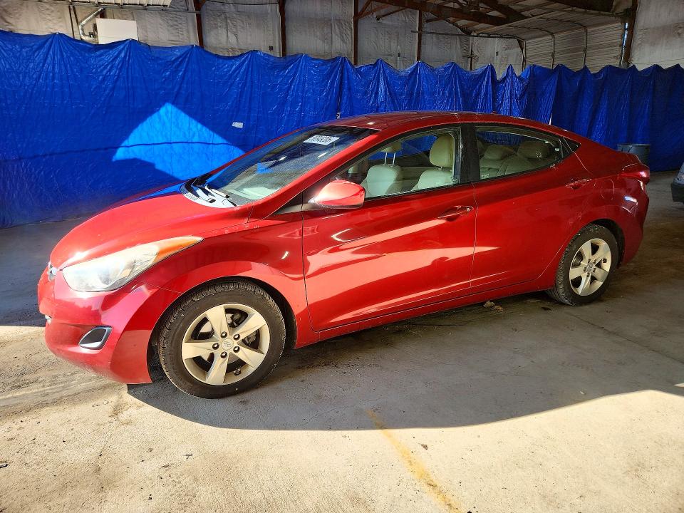Продажа на аукционе авто 2011 Hyundai Elantra, vin: KMHDH4AE6BU107573, номер лота: 56849206