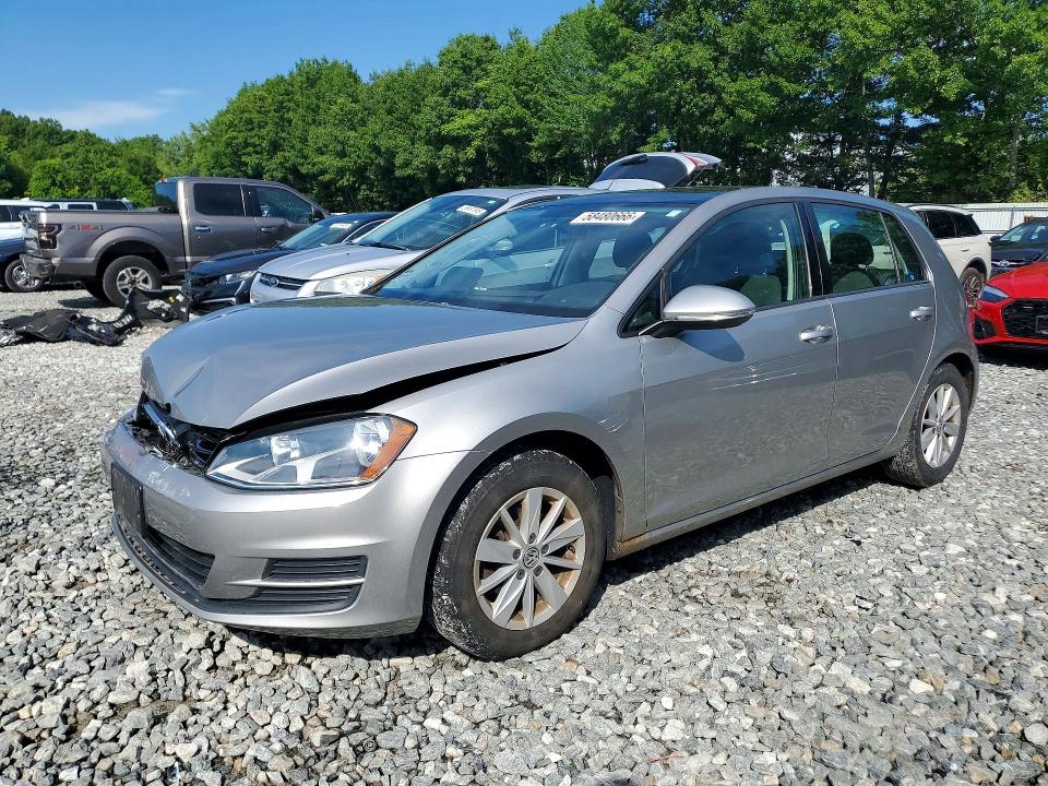 Auction sale of the 2016 Volkswagen Golf, vin: 3VW217AU8GM024616, lot number: 58480666