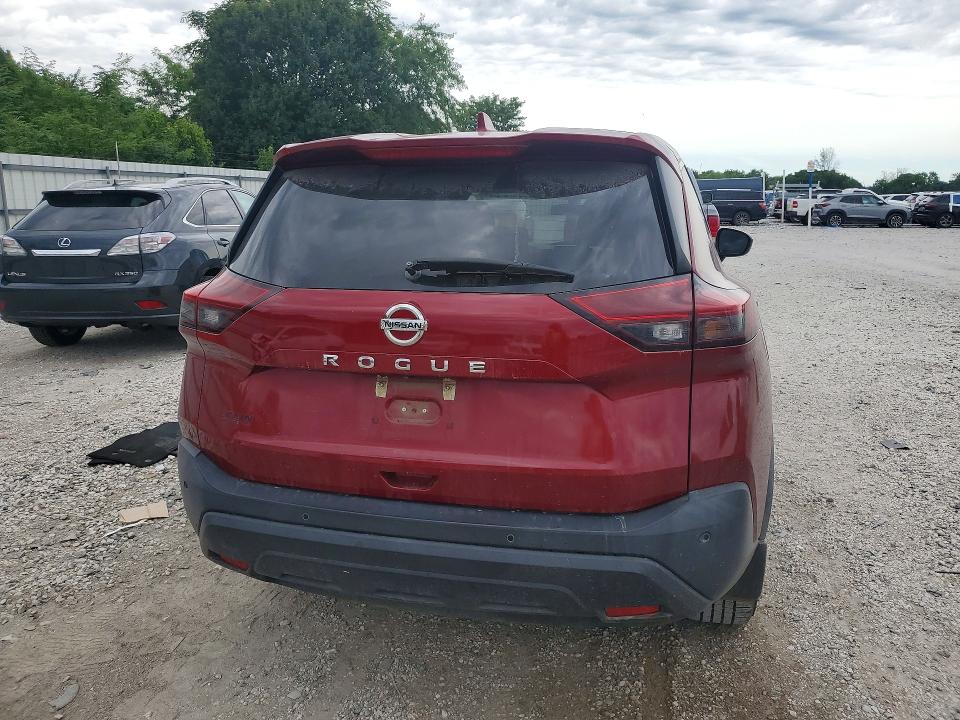 2021 Nissan Rogue მანქანა იყიდება აუქციონზე, vin: 5N1AT3AA4MC694129, აუქციონის ნომერი: 58225516