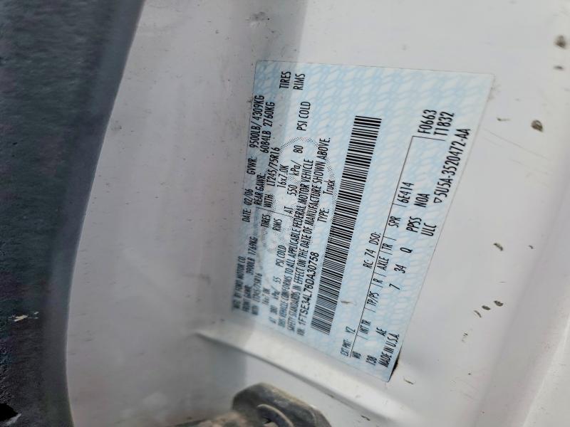 Продаж на аукціоні авто 2006 Ford Econoline E350, vin: 1FTSE34L76DA30758, номер лоту: 55895646