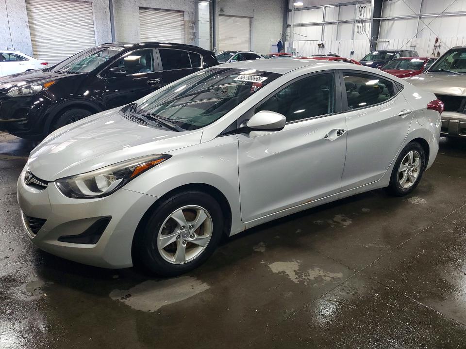 Auction sale of the 2014 Hyundai Elantra, vin: KMHDH4AE9EU087047, lot number: 56798666