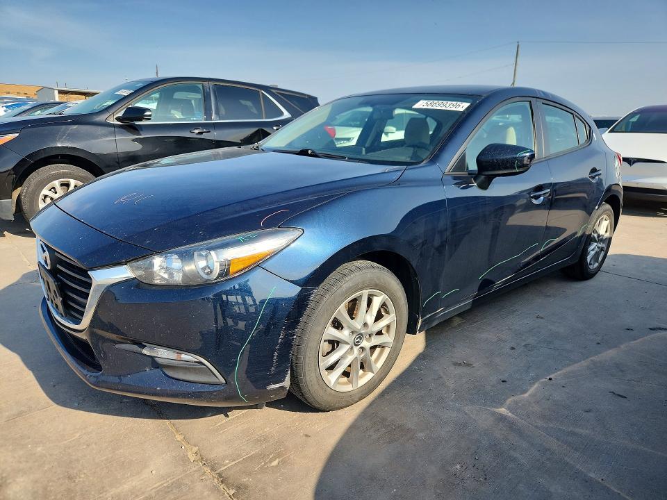 Продаж на аукціоні авто 2017 Mazda 3, vin: 3MZBN1K7XHM100302, номер лоту: 58699396