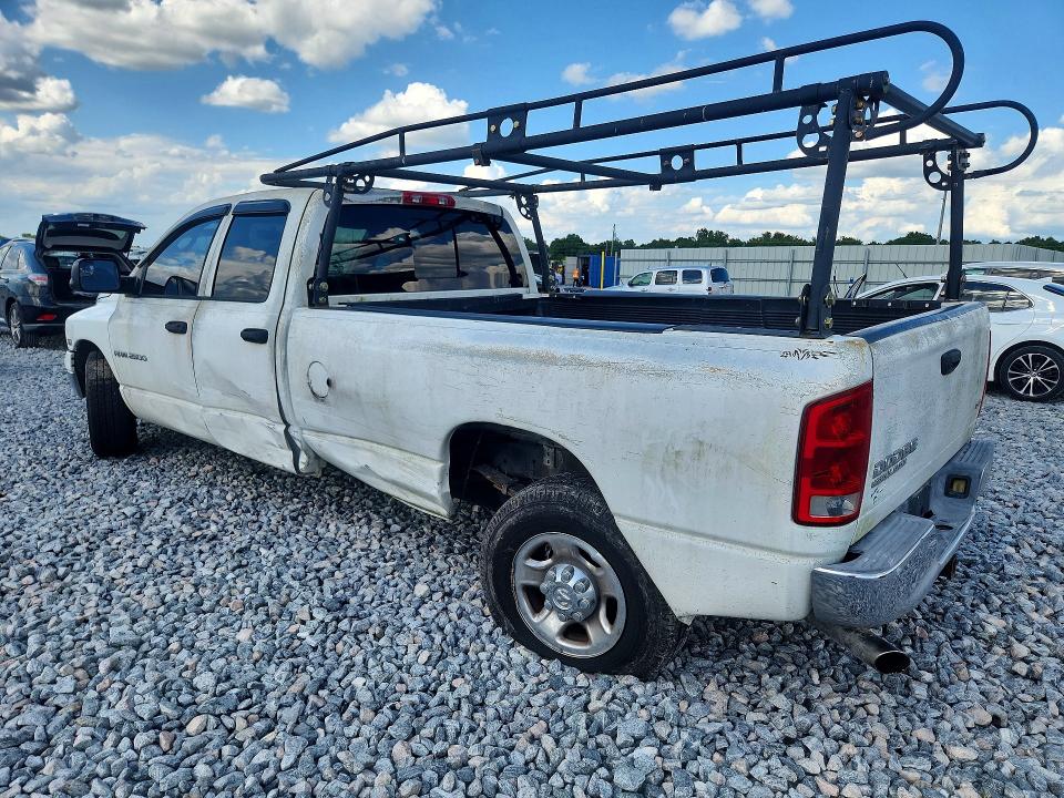 2003 Dodge Ram 2500 მანქანა იყიდება აუქციონზე, vin: 3D7KA28DX3G748625, აუქციონის ნომერი: 57012086