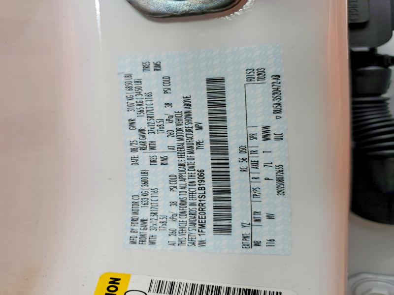 2025 Ford Bronco მანქანა იყიდება აუქციონზე, vin: 1FMEE0RR1SLB19066, აუქციონის ნომერი: 58580696