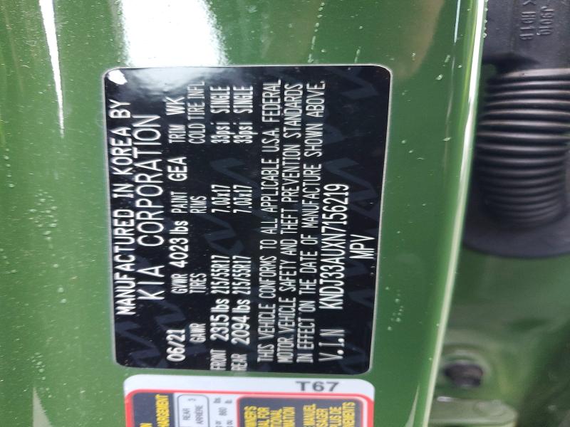 Aukcja sprzedaży 2022 Kia Soul, vin: KNDJ33AUXN7156219, numer aukcji: 56532176