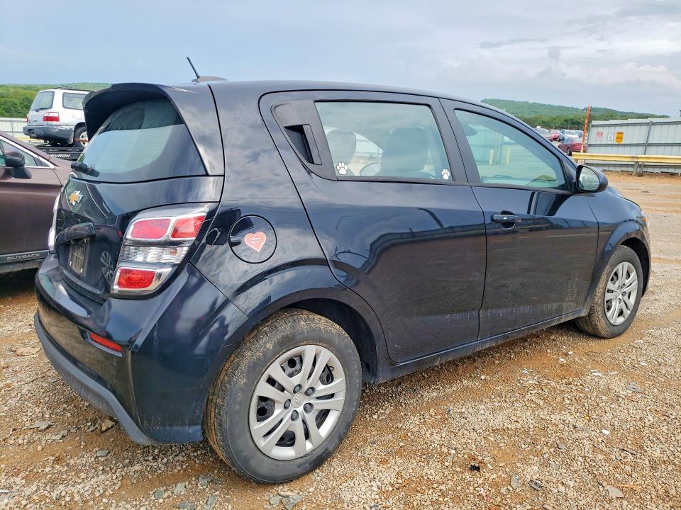 2020 Chevrolet Sonic მანქანა იყიდება აუქციონზე, vin: 1G1JG6SB9L4122640, აუქციონის ნომერი: 56666826