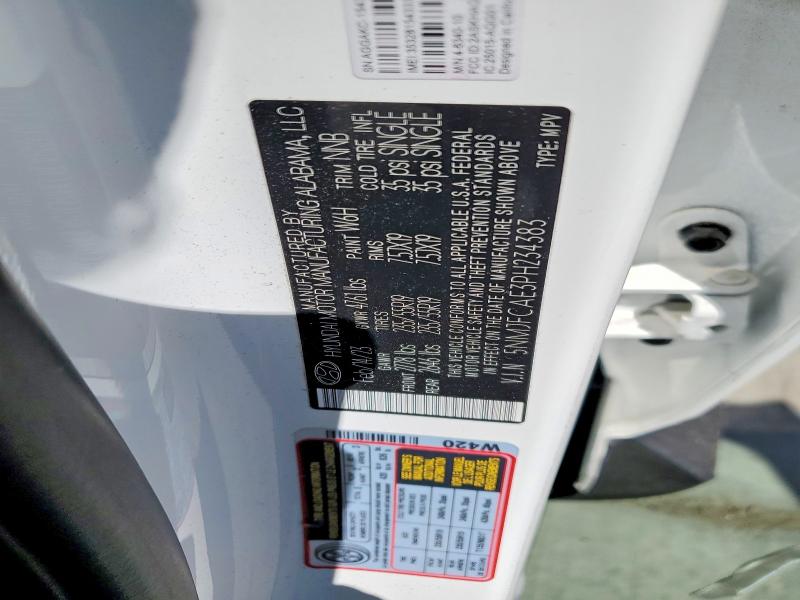 Продаж на аукціоні авто 2023 Hyundai Tucson, vin: 5NMJFCAE3PH234383, номер лоту: 59598996