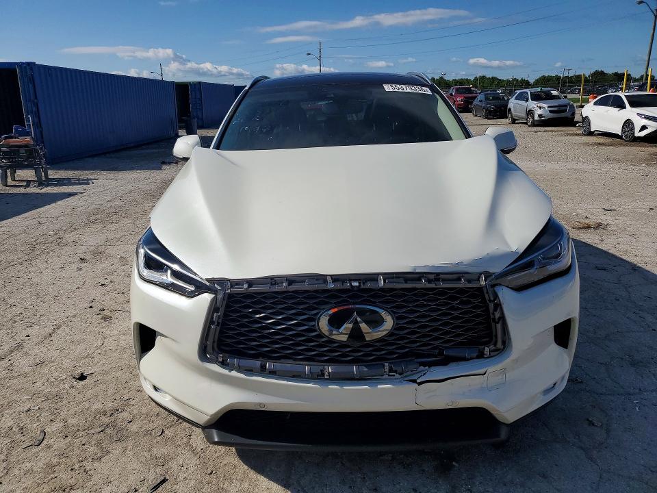 55379336 :رقم المزاد ، 3PCAJ5CA0NF111997 vin ، 2022 Infiniti Qx50 مزاد بيع